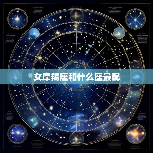 女摩羯座和什么座最配