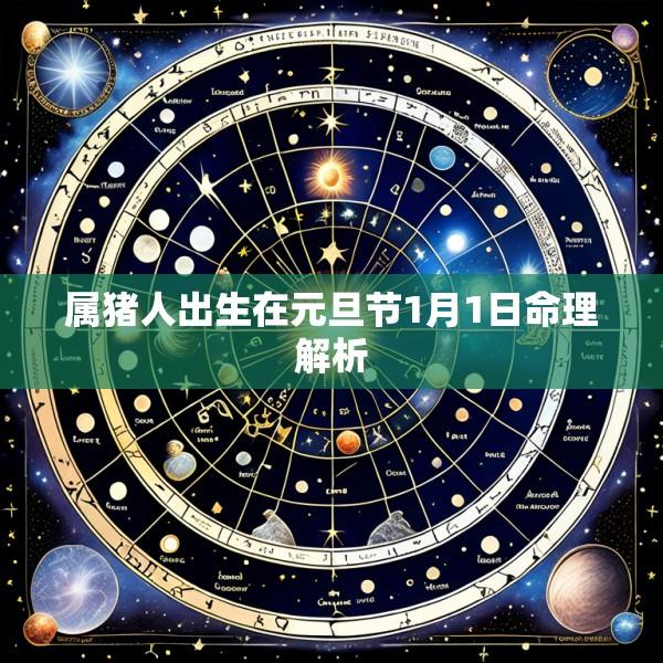 属猪人出生在元旦节1月1日命理解析