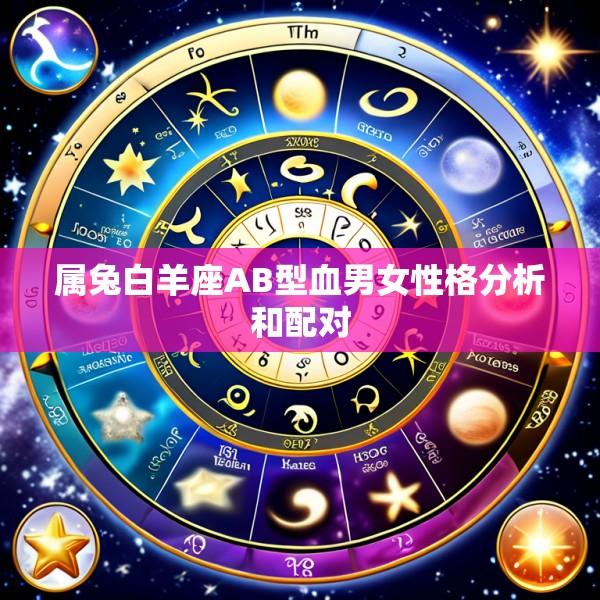 属兔白羊座AB型血男女性格分析和配对