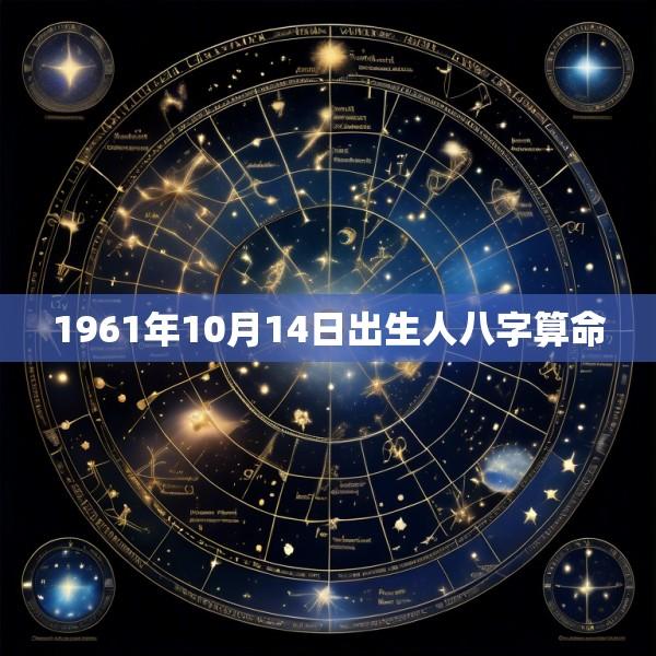 1961年10月14日出生人八字算命