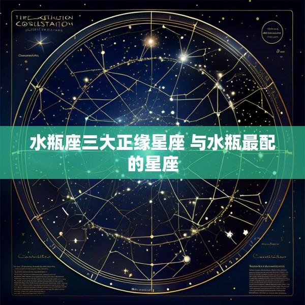 水瓶座三大正缘星座 与水瓶最配的星座