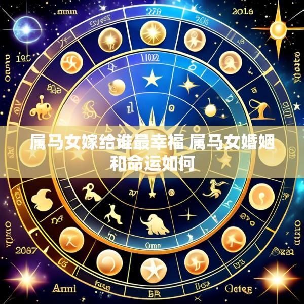 属马女嫁给谁最幸福 属马女婚姻和命运如何