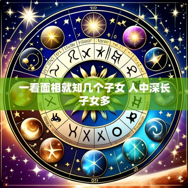 一看面相就知几个子女 人中深长子女多