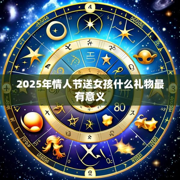 2025年情人节送女孩什么礼物最有意义