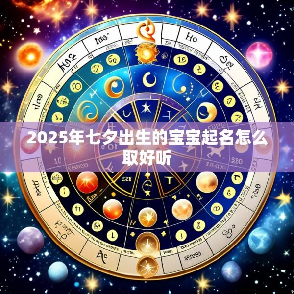 2025年七夕出生的宝宝起名怎么取好听