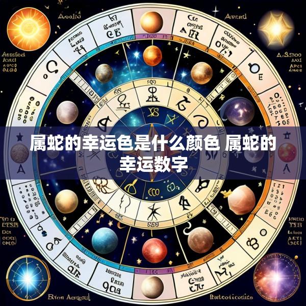 属蛇的幸运色是什么颜色 属蛇的幸运数字
