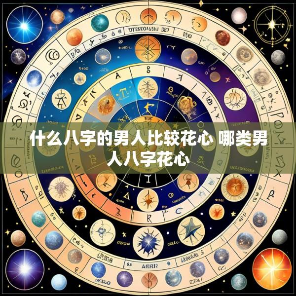 什么八字的男人比较花心 哪类男人八字花心