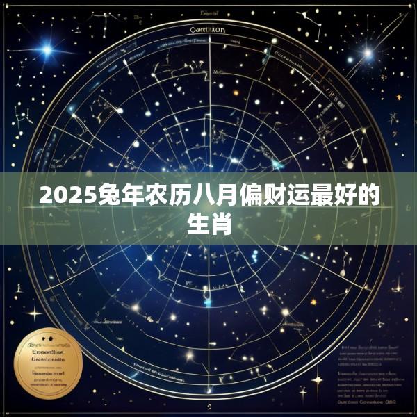 2025兔年农历八月偏财运最好的生肖