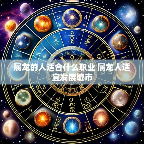 属龙的人适合什么职业 属龙人适宜发展城市