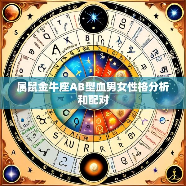属鼠金牛座AB型血男女性格分析和配对