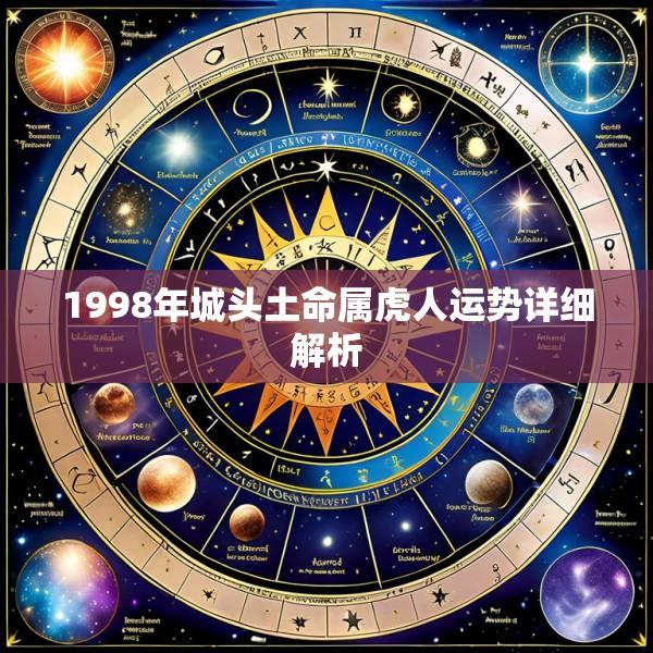 1998年城头土命属虎人运势详细解析