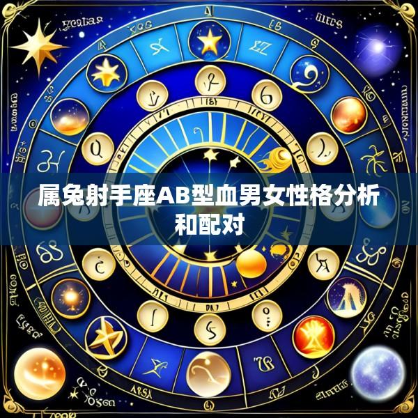 属兔射手座AB型血男女性格分析和配对