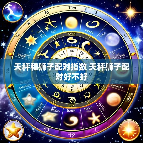 天秤和狮子配对指数 天秤狮子配对好不好