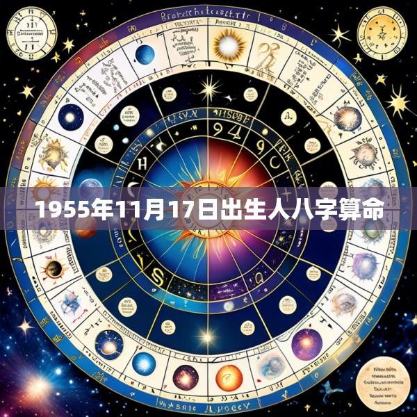 1955年11月17日出生人八字算命
