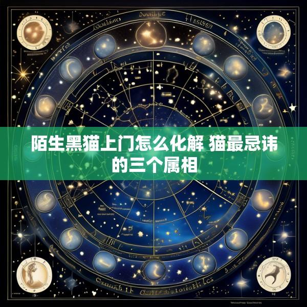 陌生黑猫上门怎么化解 猫最忌讳的三个属相
