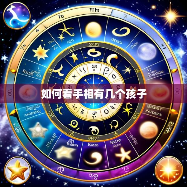 如何看手相有几个孩子