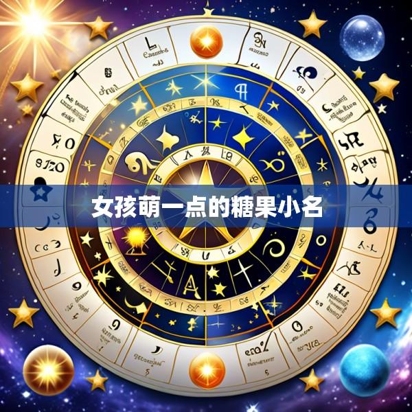 女孩萌一点的糖果小名