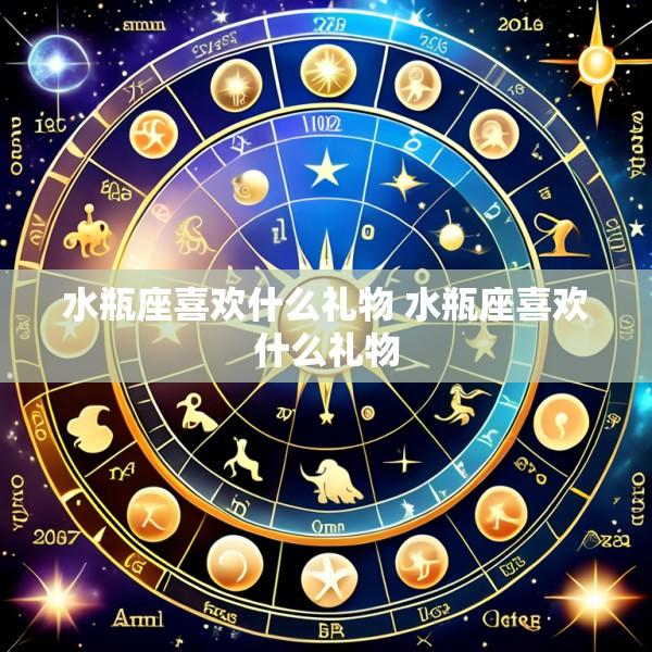 水瓶座喜欢什么礼物 水瓶座喜欢什么礼物