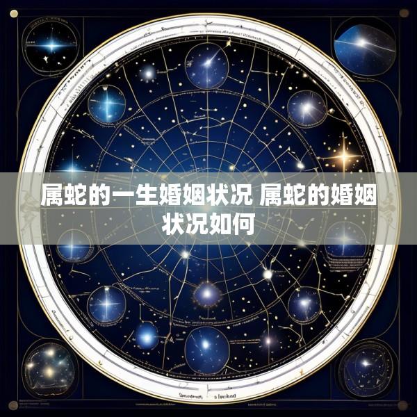 属蛇的一生婚姻状况 属蛇的婚姻状况如何