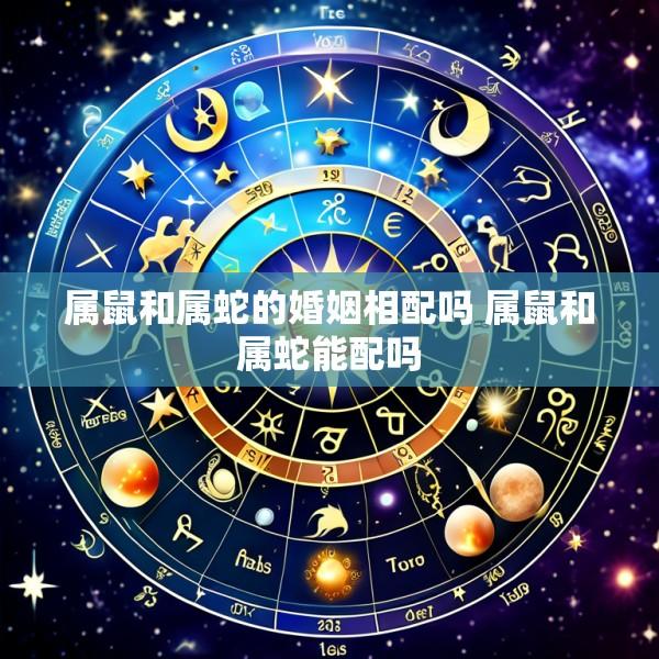 属鼠和属蛇的婚姻相配吗 属鼠和属蛇能配吗
