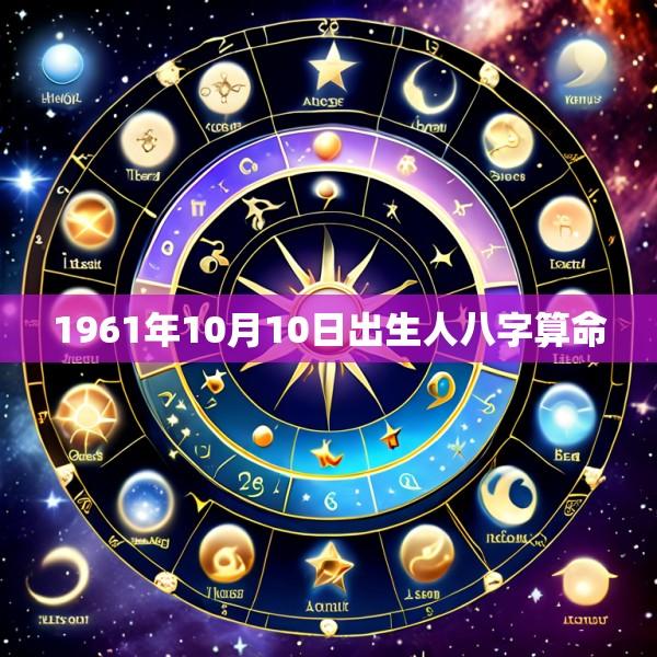 1961年10月10日出生人八字算命