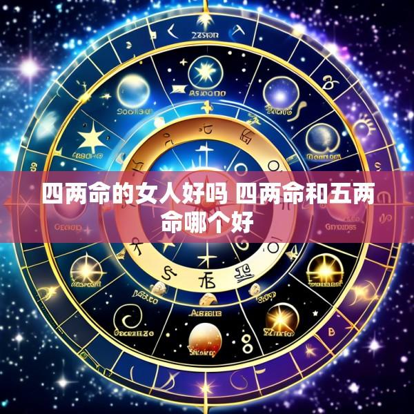 四两命的女人好吗 四两命和五两命哪个好