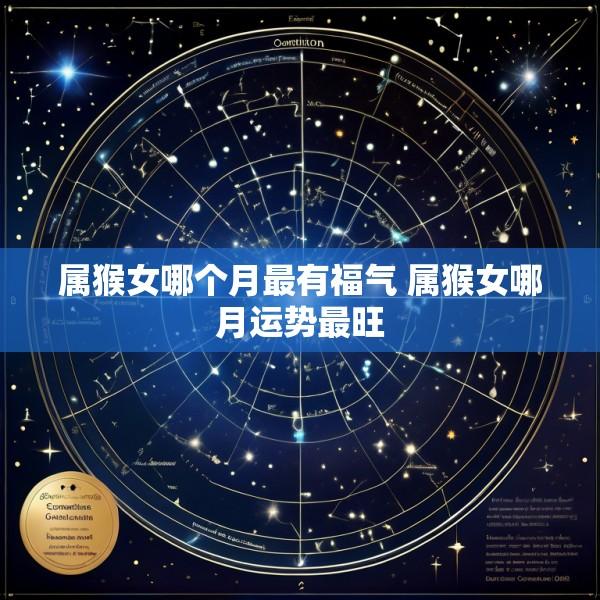 属猴女哪个月最有福气 属猴女哪月运势最旺