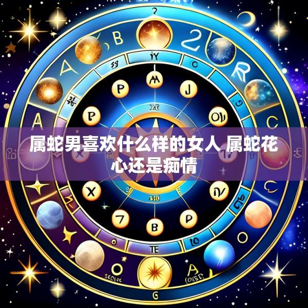 属蛇男喜欢什么样的女人 属蛇花心还是痴情