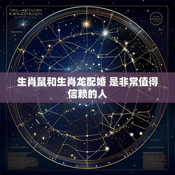 生肖鼠和生肖龙配婚 是非常值得信赖的人