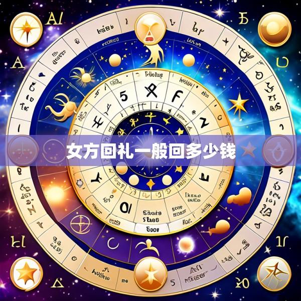 女方回礼一般回多少钱