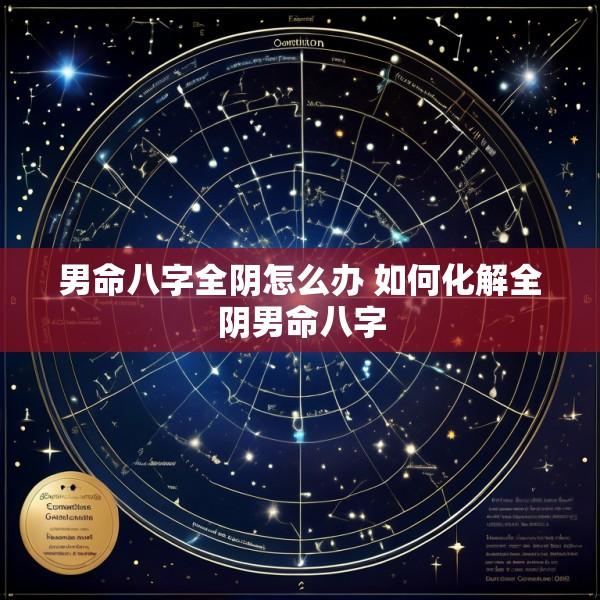 男命八字全阴怎么办 如何化解全阴男命八字