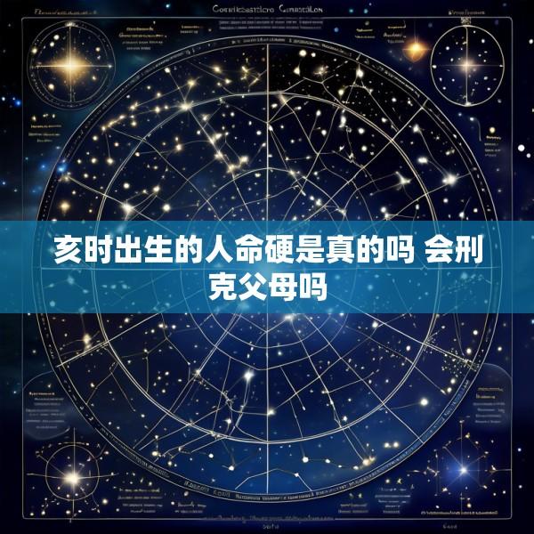 亥时出生的人命硬是真的吗 会刑克父母吗