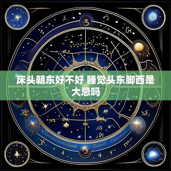 床头朝东好不好 睡觉头东脚西是大忌吗