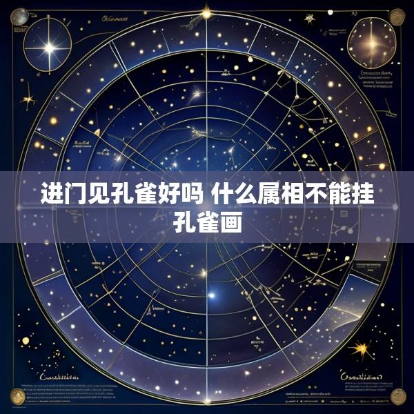 进门见孔雀好吗 什么属相不能挂孔雀画