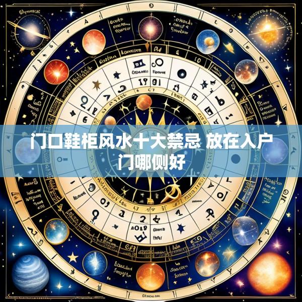 门口鞋柜风水十大禁忌 放在入户门哪侧好