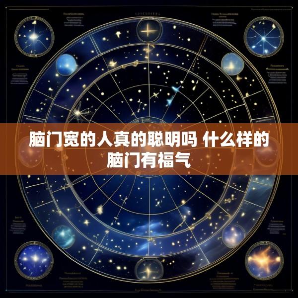 脑门宽的人真的聪明吗 什么样的脑门有福气