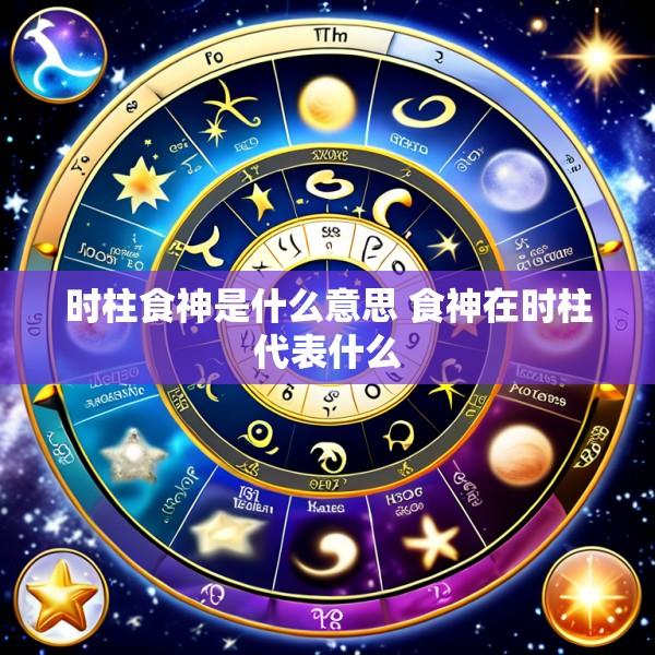 时柱食神是什么意思 食神在时柱代表什么