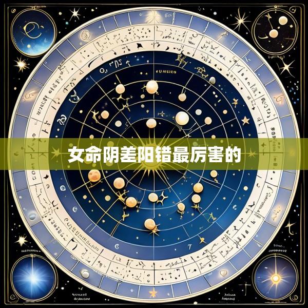 女命阴差阳错最厉害的