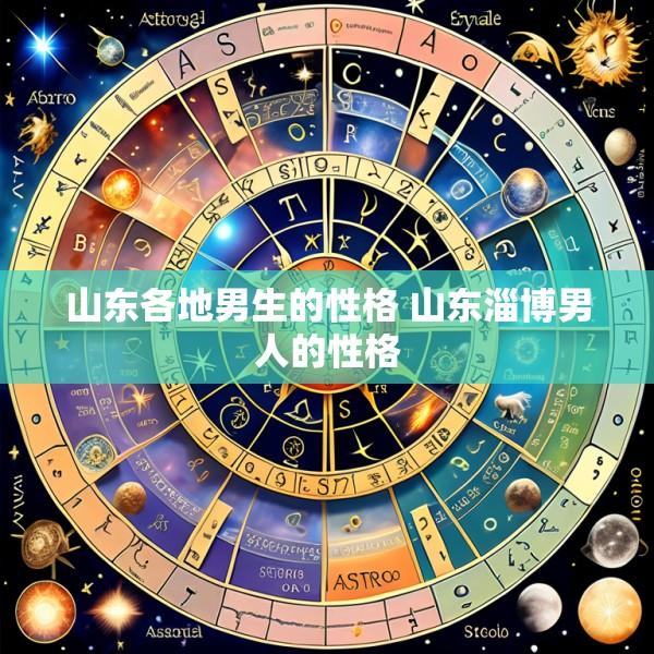山东各地男生的性格 山东淄博男人的性格