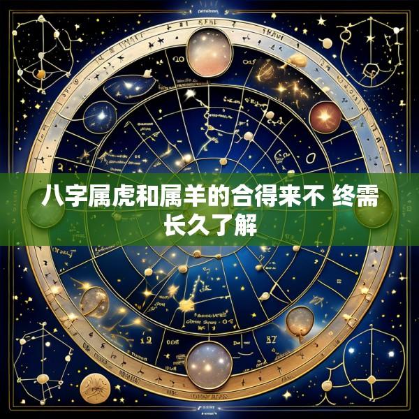 八字属虎和属羊的合得来不 终需长久了解