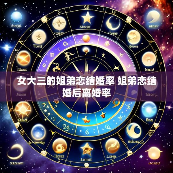女大三的姐弟恋结婚率 姐弟恋结婚后离婚率