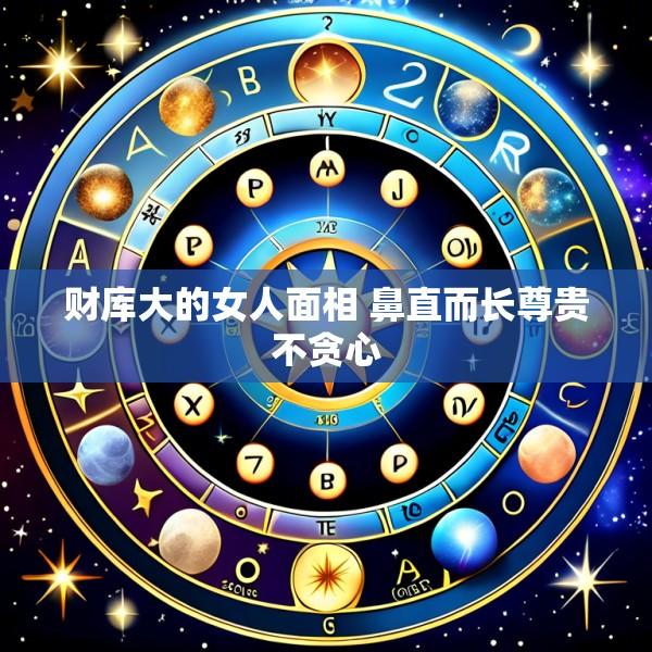 财库大的女人面相 鼻直而长尊贵不贪心