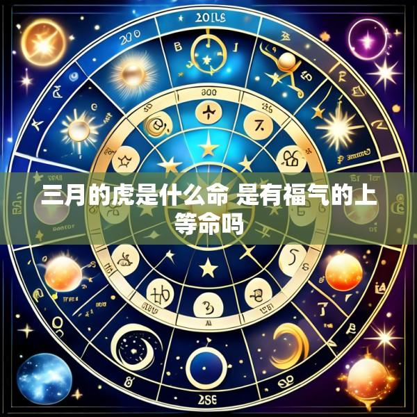 三月的虎是什么命 是有福气的上等命吗