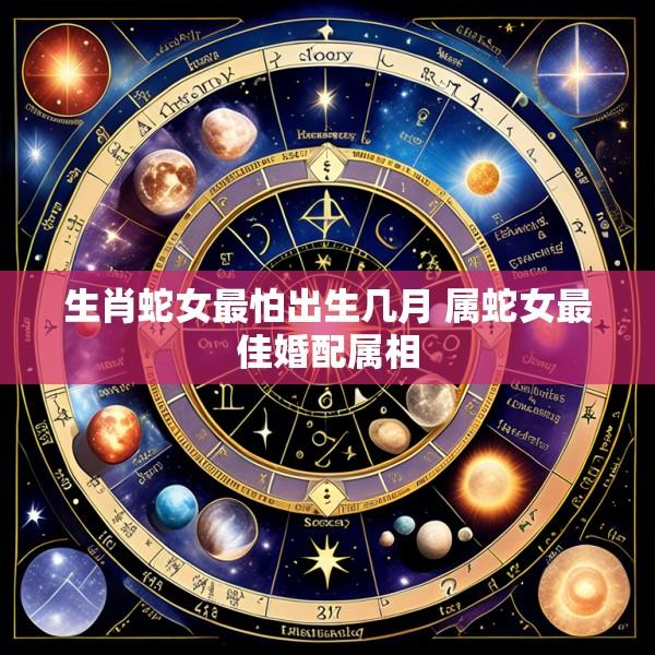 生肖蛇女最怕出生几月 属蛇女最佳婚配属相