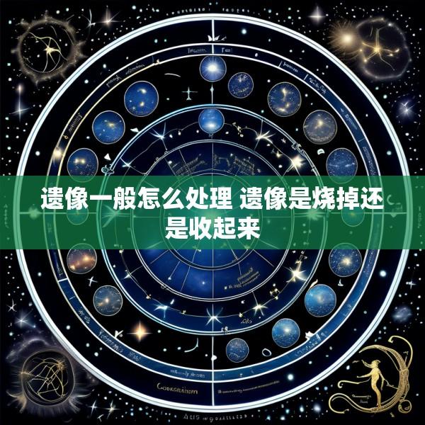 遗像一般怎么处理 遗像是烧掉还是收起来