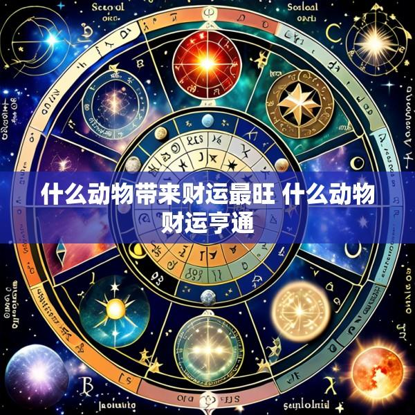 什么动物带来财运最旺 什么动物财运亨通