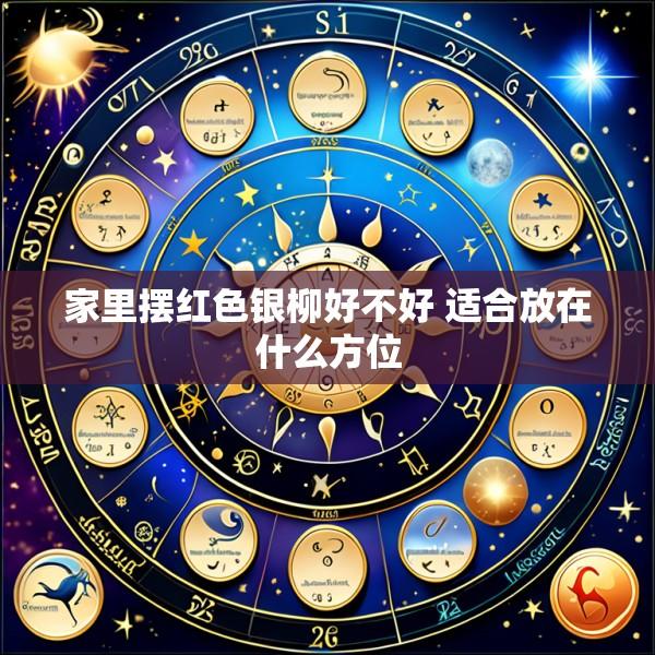 家里摆红色银柳好不好 适合放在什么方位