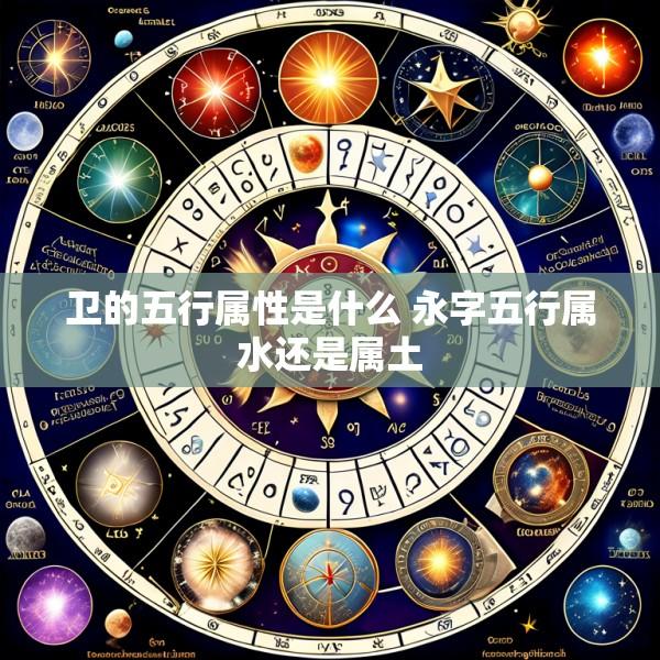 卫的五行属性是什么 永字五行属水还是属土