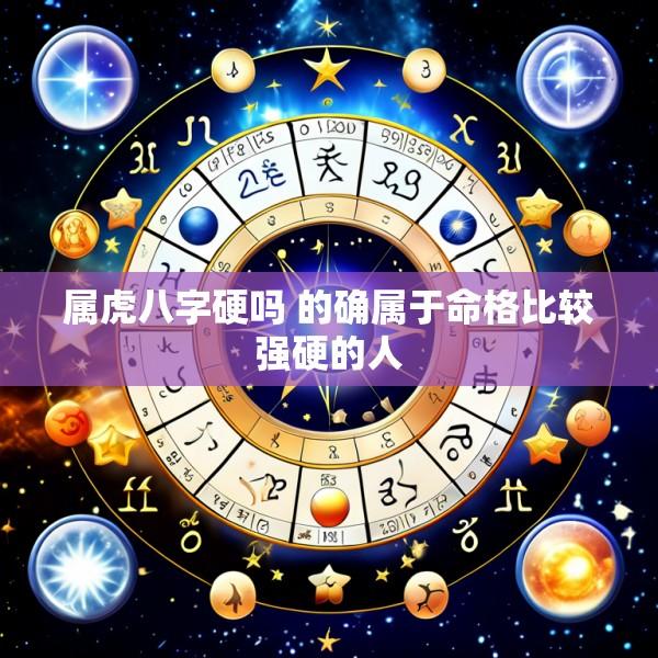 属虎八字硬吗 的确属于命格比较强硬的人