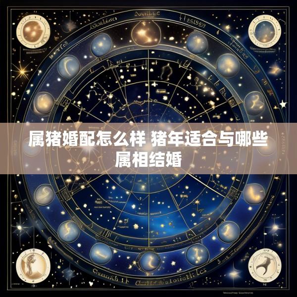 属猪婚配怎么样 猪年适合与哪些属相结婚